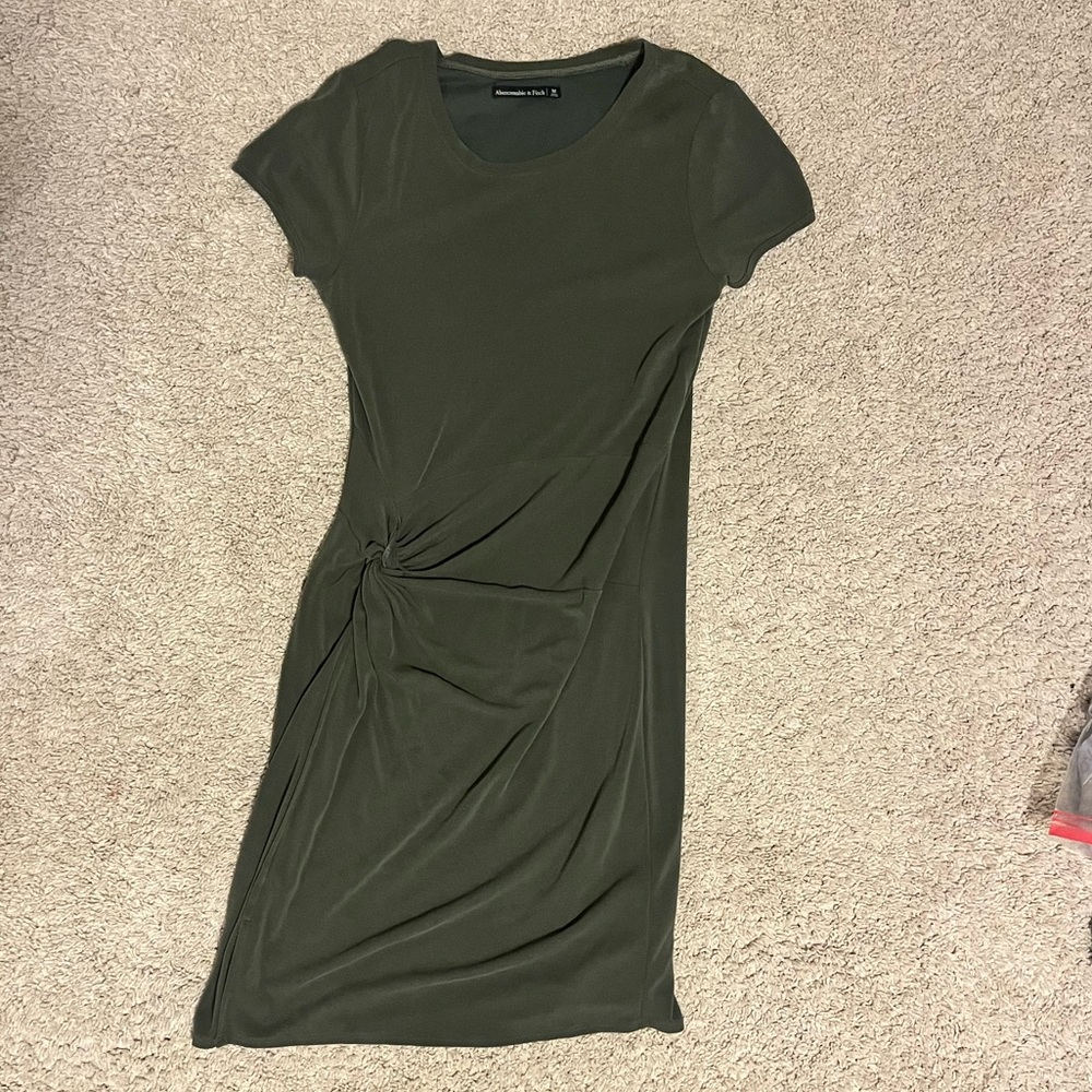 Army green Abercrombie & Fitch dress